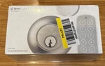 Level Lock+ Connect Keypad Smart Bt/wi-fi Dead Bolt Satin Nickel New. Fixed Price $189.00.