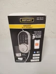 *new* Defiant Round Satin Nickel Electronic Wifi Deadbolt Powered By Hubspace. Fixed Price $59.99.