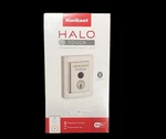 Kwikset Halo Touch Smart Lock Fingerprint Access, Wifi, Traditional Satin Nickel. Fixed Price $110.00.