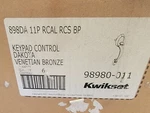 6X Kwikset 898DA Front Door Handel Dakota Venetian Bronze 98980-011. Fixed Price $129.99.
