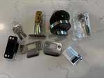 Pamex FD2P1 Single Cylinder Deadbolt Lock Satin Nickel Finish. Fixed Price $14.99.