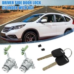 Pair Of For Honda Crv Door Lock Cylinder W/ Keys 72185-S9A-013 72145-S9A-003. Fixed Price $18.79.