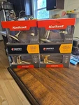 2 New Kwikset Smartkey Security Door Lever Keyed Entry Gold Lot Of. Fixed Price $44.99.