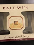 Baldwin 95255-402 Rent Keyed Entry Wave Lever Lockset Right Hand. Fixed Price $149.00.