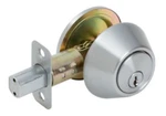 (2 Pack) Shield Security Single Cylinder Deadbolt Satin Chrome Grade 3. Fixed Price $17.99.