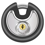 Daygos Outdoor Padlock For Storage Unit, 1 Pack, Black Rubber Bumper. Fixed Price $14.76.