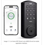 Lio Smart Deadbolt Lock With Wi-fi Gateway Included. Fixed Price $99.99.