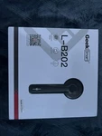 Geek Smart L-B202 Fingerprint Door Lock Biometric Handle, Black. Fixed Price $40.00.