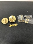 Miseno MLK1238SB Elkton Single Cylinder Keyed Entry Deadbolt - Satin Brass. Fixed Price $18.44.