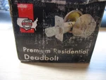 Lsda Premium Residential Single Cylinder Deadbolt KW1 Key Way - Brass. Fixed Price $29.00.