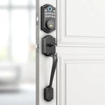 Akagear DS10 Keyless Entry Door Lock Keypad Handle Fingerprint Deadbolt Black. Fixed Price $79.00.