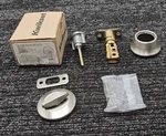 Kwikset 96600-745 Single Cylinder Deadbolt 15 Smt Rcal Satin Nickel Finish. Fixed Price $29.21.