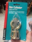 Rim Cylinder For Latches & Jimmy Proof Deadlocks New Ultra Hardware Brass. Fixed Price $9.99.