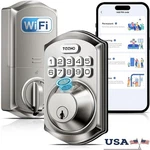 Smart Wifi Door Lock Keyless Entry Fingerprint Pin Code Alexa Google Home Access. Fixed Price $85.10.