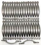 Amerock Cabinet Drawer Pulls Handles C-1590-1 Weathered Nickel 3" Centers Lot. Fixed Price $59.95.