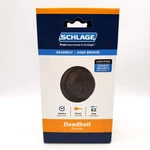 Schlage Deadbolt Lock Single-cylinder Bronze B60N 716 New & Sealed. Fixed Price $34.95.