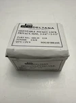 Deltana SDL25U19 2-3/4"X2-1/2" Solid Brass Sliding/pocket Door Privacy Lock. Fixed Price $12.99.
