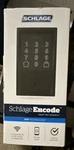 Schlage Encode Keypad Smart Wi-fi Door Lock Black Remote Access. Fixed Price $155.00.