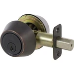 Delaney Hardware Callan Edged Single-cylinder Deadbolt Oil Rubbed Bronze KE3007. Fixed Price $32.59.