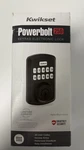 Kwikset Powerbolt Electronic Keypad Deadbolt In Matte Black 992500-004. Fixed Price $26.99.