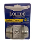 Toledo Single Cylinder Deadbolt Lock - Satin Stainless Steel V1800US32D New. Fixed Price $19.99.