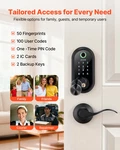 Vevor Fingerprint Door Lock, Electronic Keyless Entry Deadbolt, Touchscreen. Fixed Price $70.99.
