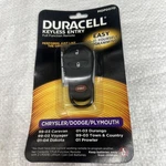 Duracell Keyless Entry Full Function Remote MOP007D Chrysler Dodge Plymouth (L21. Fixed Price $19.99.