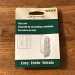 Gatehouse Flip Lock White Metal Entry Door, Model 0253030, Universal Mount. Fixed Price $9.25.