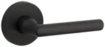 Baldwin Ps.tub.crr Black Tube Passage Leverset With Contemporary Round Rose. Fixed Price $140.70.