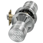 Signstek Keyless Entry Door Lock Knob With Keypad Smart Code Mute Mode. Fixed Price $55.19.