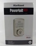 Kwikset Powerbolt 250 Keypad Electronic Lock Satin Nickel Finish- New. Fixed Price $34.99.