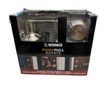 Brinks 23090-119 Push Pull Rotate Harper Satin Nickel Entry Lever And Deadbolt. Fixed Price $45.00.