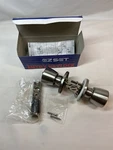Ezset Entry Keylock Keyed Door Knob Handle Stainless Steel. Fixed Price $9.99.