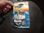 Vintage Ideal Patio Door Keyed Lock Latch Window Sash Catch 48-5533 Gray Usa Nos. Fixed Price $9.99.