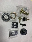 Baldwin SCRRD112 Brass Single Cylinder Keyed Deadbolt, Reserve Collection, Bronz. Fixed Price $78.96.