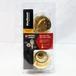 Kwikset Security Series Polished Brass Deadbolt With Smartkey 96600-747. Fixed Price $12.00.