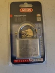 Abus Titalium 64TI/50, Nano Protect Coating Padlock. Fixed Price $16.50.