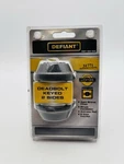 New. Defiant 2 Sides Keyed Deadbolt Aged Bronze Packaging. Keys.. Fixed Price $13.38.