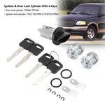 Ignition & Door Lock Cylinder With Keys 703362 Ford F150 F250 F350 F450 U. Fixed Price $35.63.