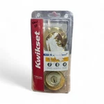 Kwikset Single Cylinder Deadbolt Door Lock 96600-675 Polished Brass 122. Fixed Price $16.97.