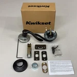 Kwikset Tustin Passage Lever Door Handle Venetian Bronze 720TNL 11P 6AL Rcs. Fixed Price $16.80.