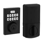 Kwikset Powerbolt 250 Matte Black Single Cylinder Smart Lock Deadbolt 10-BUTTON. Fixed Price $45.99.