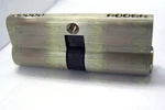 Nu-set Euro Profile Cylinder 75MM Solid Brass Double Sided For Mortise Lock. Fixed Price $19.99.