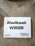 Kwikset Weiser Keying Kit No. 272 KW1 Keyway New Free Shipping. Fixed Price $160.00.