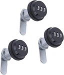 Wjskdq Pack Combination Cam Lock Rv Password Coded For 30 Mm, Black. Fixed Price $34.41.