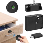 Fingerprint Remote Control Cabinet Lock, Unlocking Within 10M. Fixed Price $57.89.