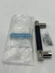 Qty 3 Amerock/stainless Steel-cabinet Satin Nickel/oil Rubbed Bronze 128MM. Fixed Price $20.99.