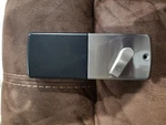 Interior Assembly Kwikset Electronic Touchpad Deadbolt Satin Chrome 92750-003. Fixed Price $23.03.