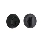 Defiant Matte Black Single Cylinder Deadbolt. Fixed Price $14.95.