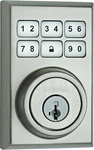 Weiser Smartcode DEADBOLT(GED1490 Smt Ms) (contemporary, Satin Nickel). Fixed Price $149.99.